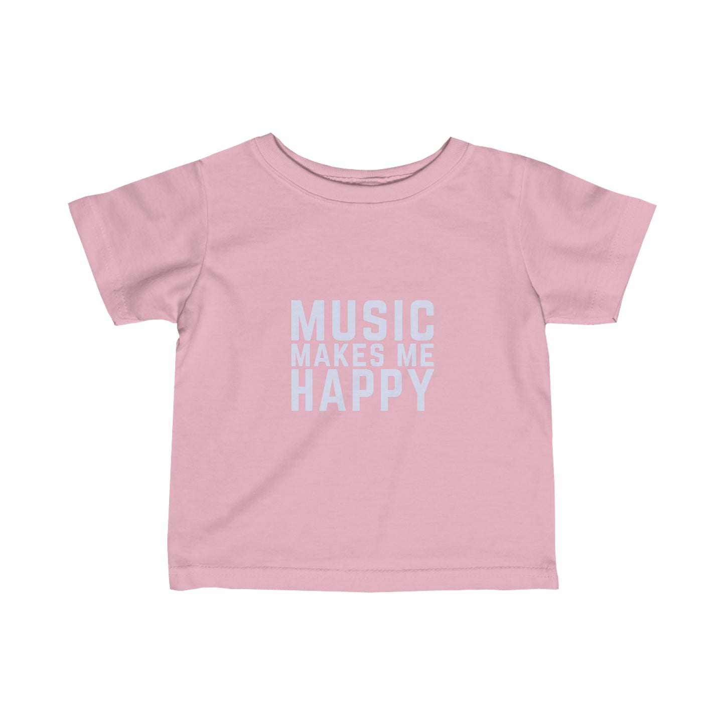 Music Makes Me Happy - Infant Fine Jersey Tee