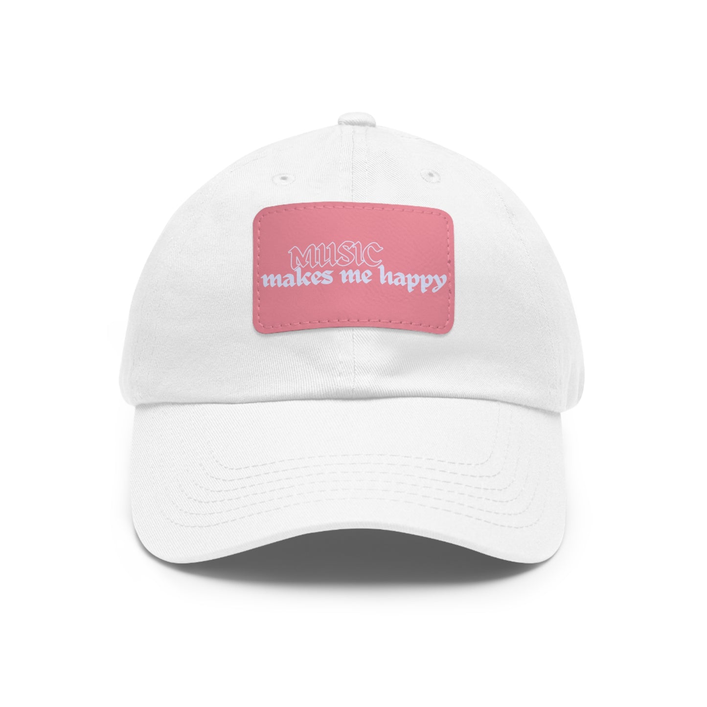 Hardcore Logo Dad Hat with Leather Patch