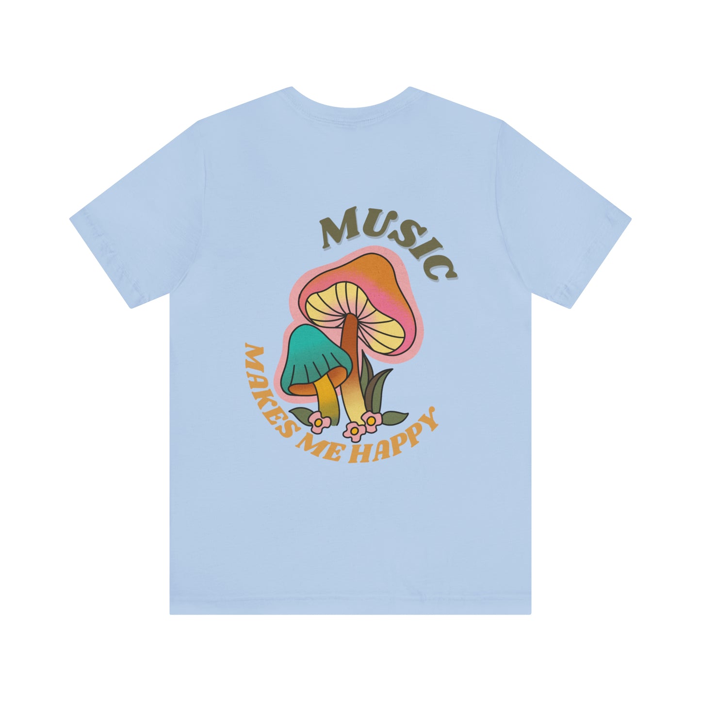 Music Makes Me Happy - Hippy Logo Shirt