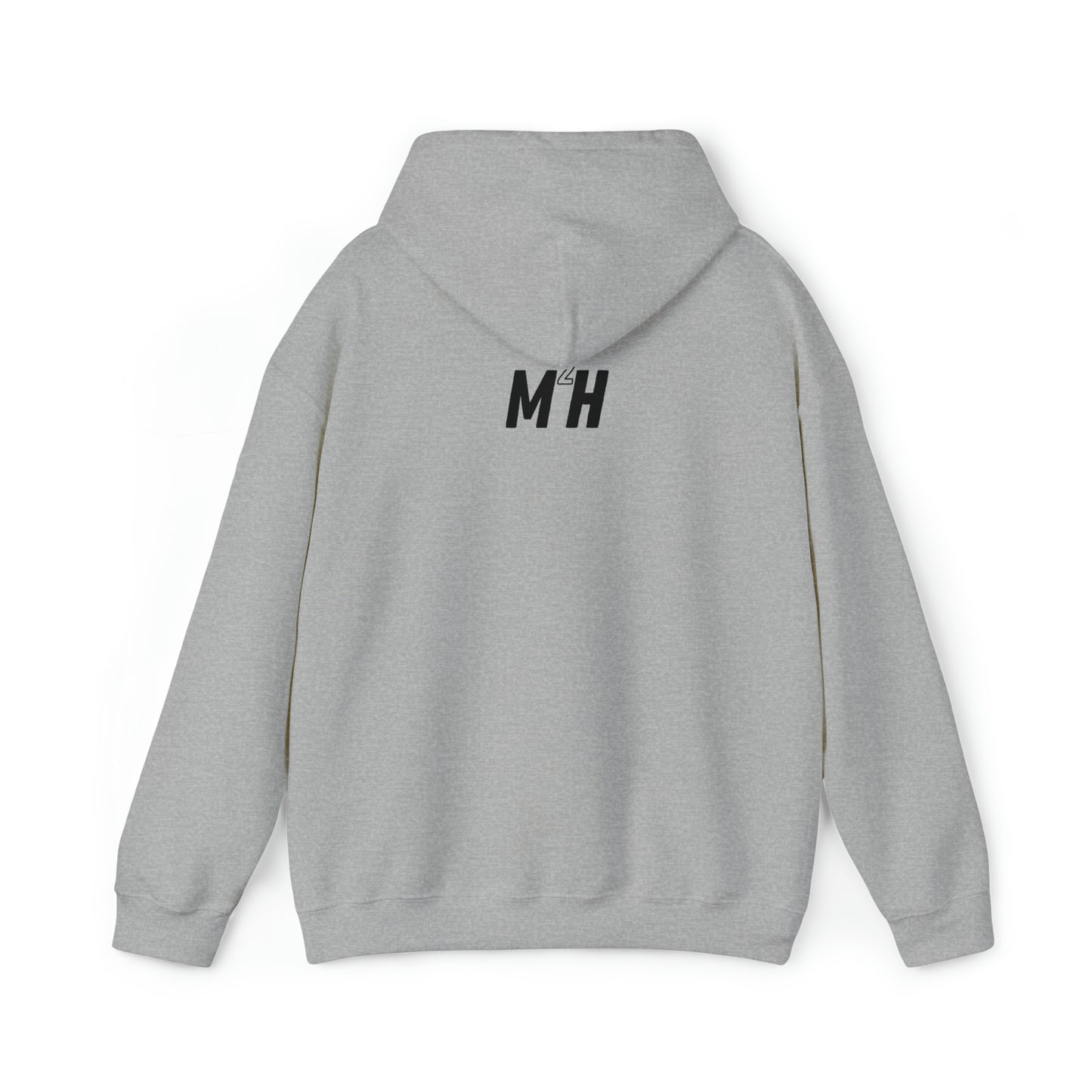 Music Makes Me Happy - Small Block Logo Unisex Hooded Sweatshirt
