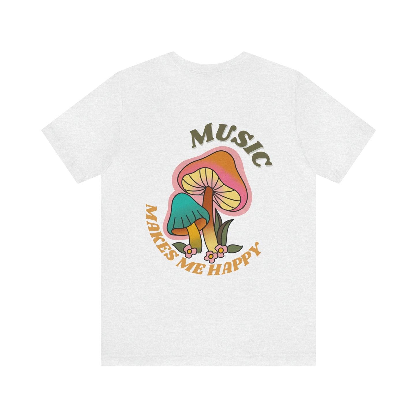 Music Makes Me Happy - Hippy Logo Shirt