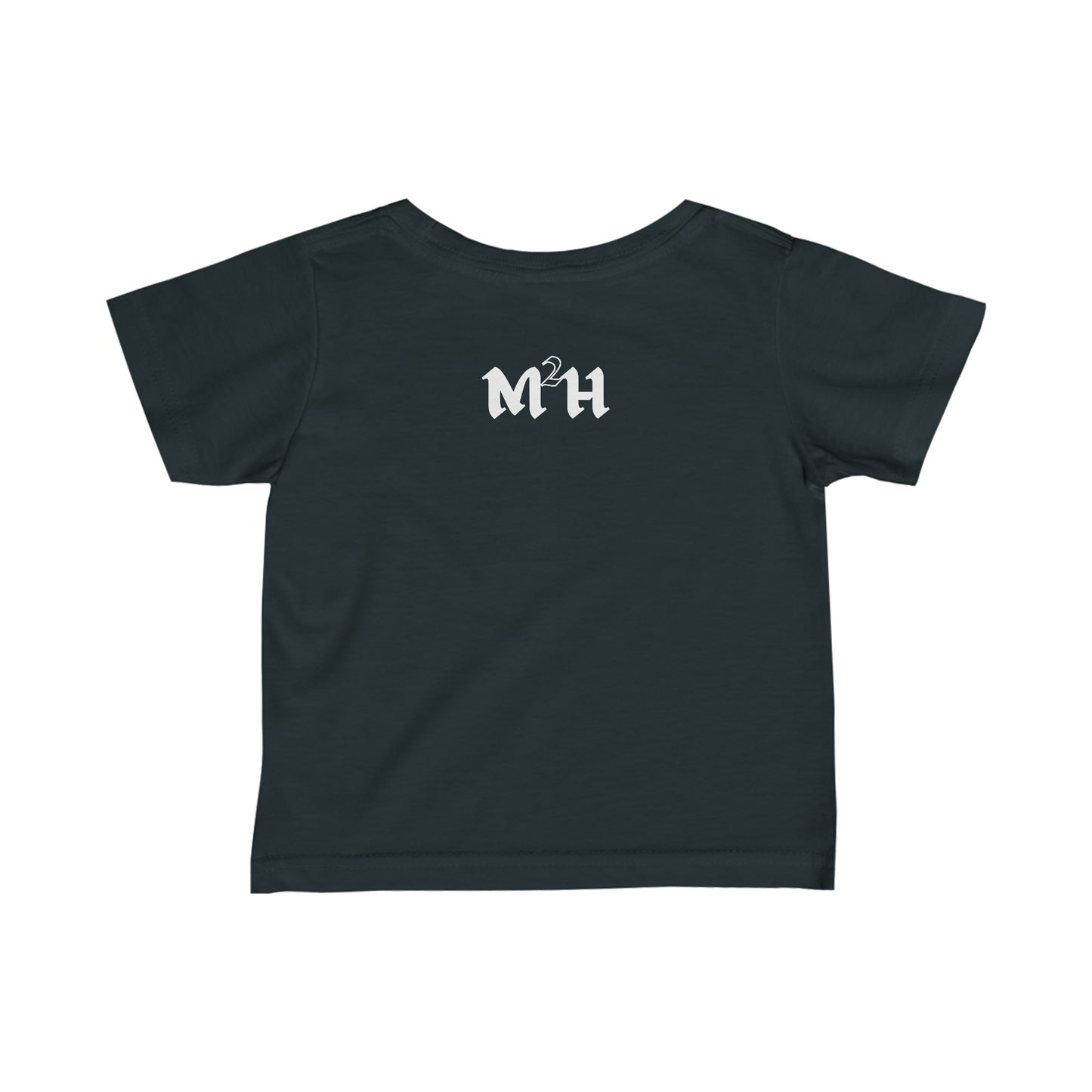 Music Makes Me Happy - Hardcore Logo Infant Fine Jersey Tee