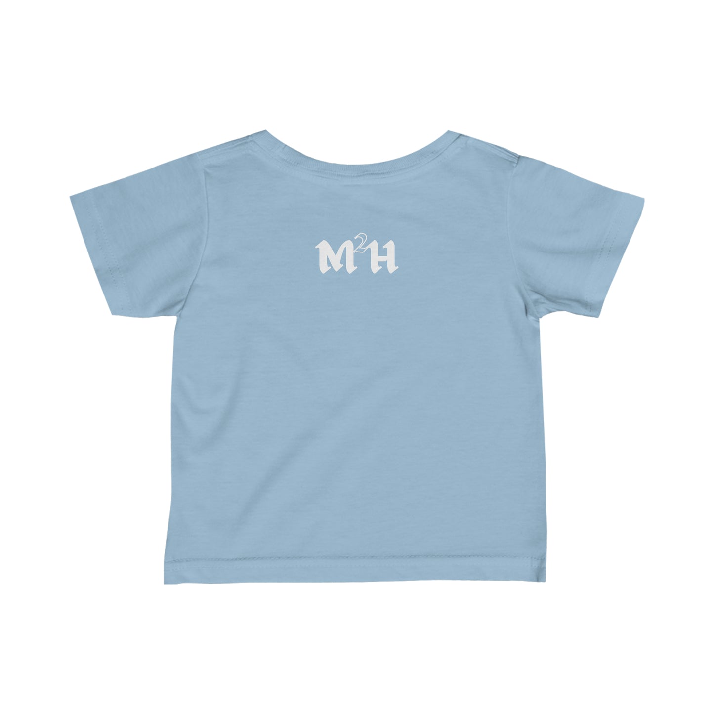 Music Makes Me Happy - Hardcore Logo Infant Fine Jersey Tee