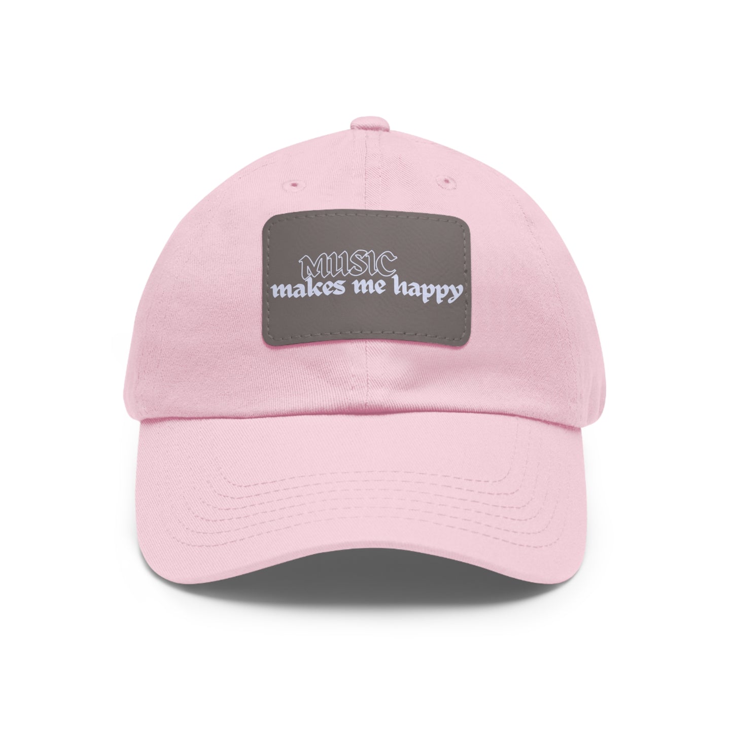 Hardcore Logo Dad Hat with Leather Patch