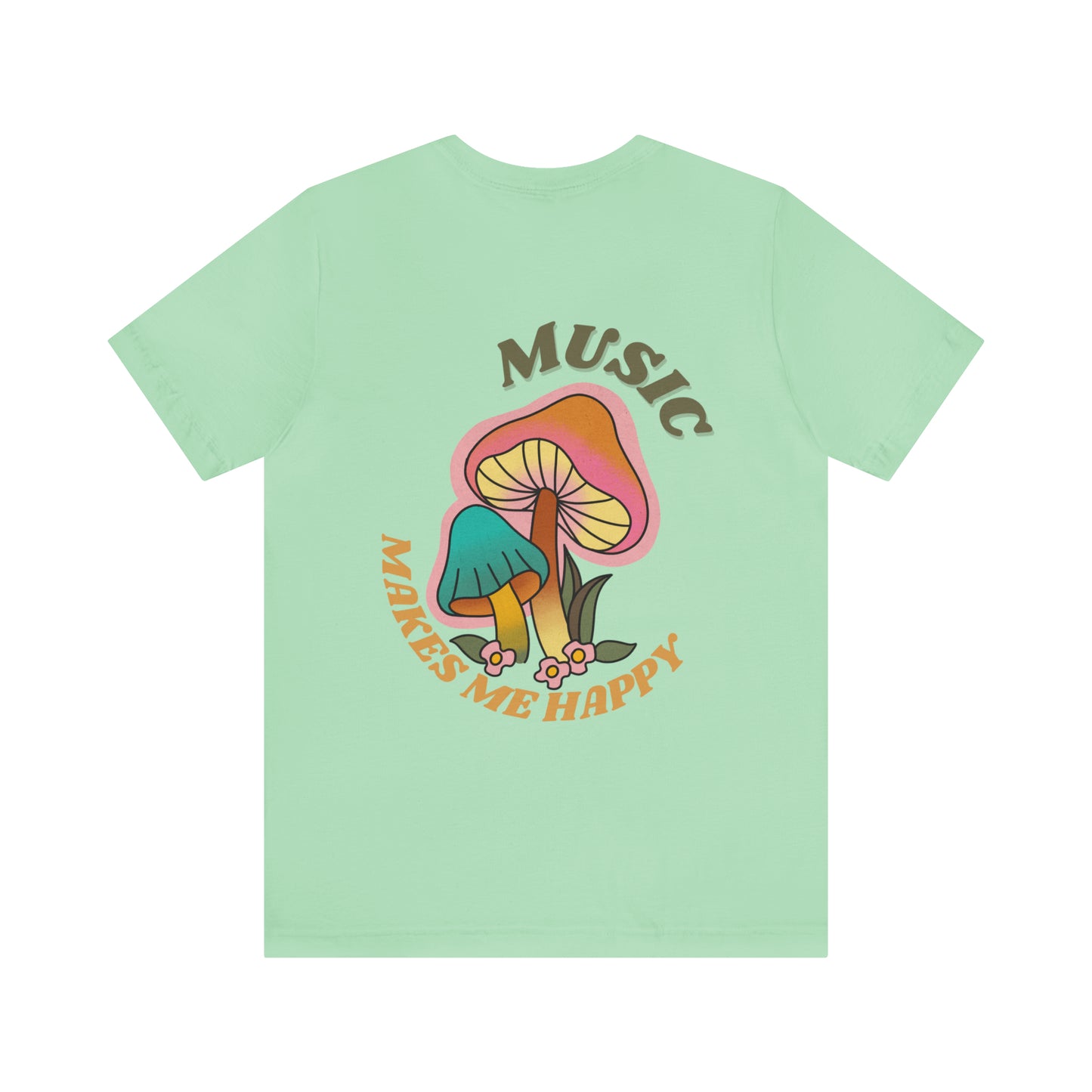 Music Makes Me Happy - Hippy Logo Shirt