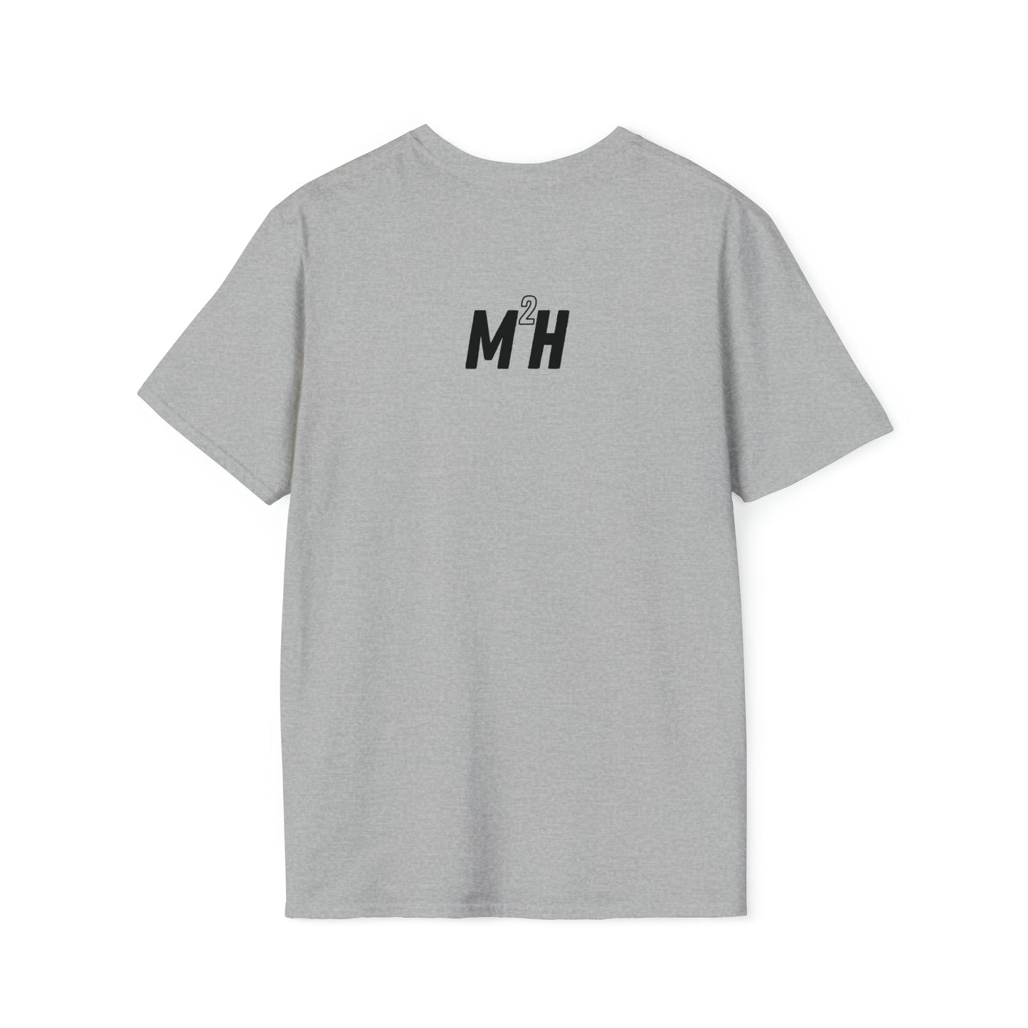 Music Makes Me Happy - Block Logo Unisex Softstyle T-Shirt