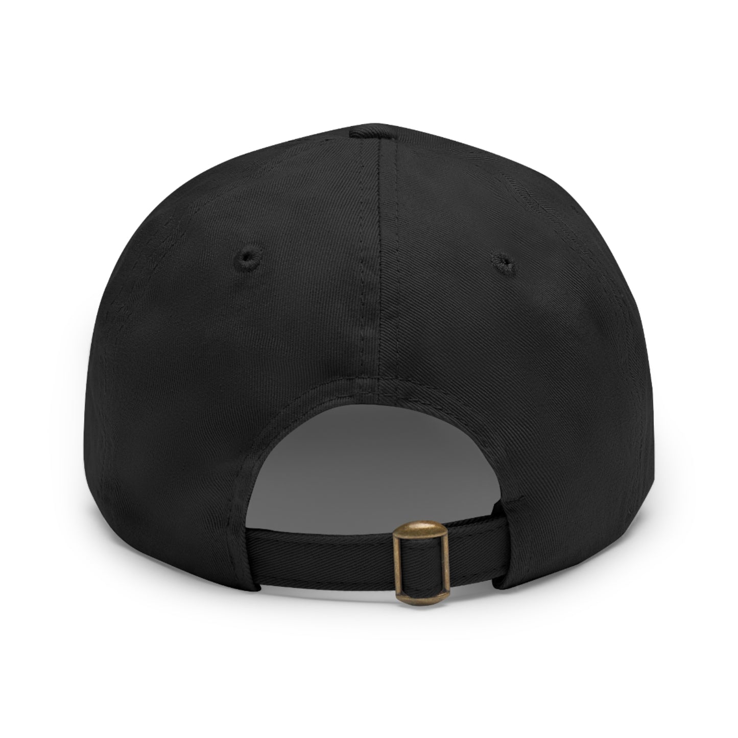 Hardcore Logo Dad Hat with Leather Patch