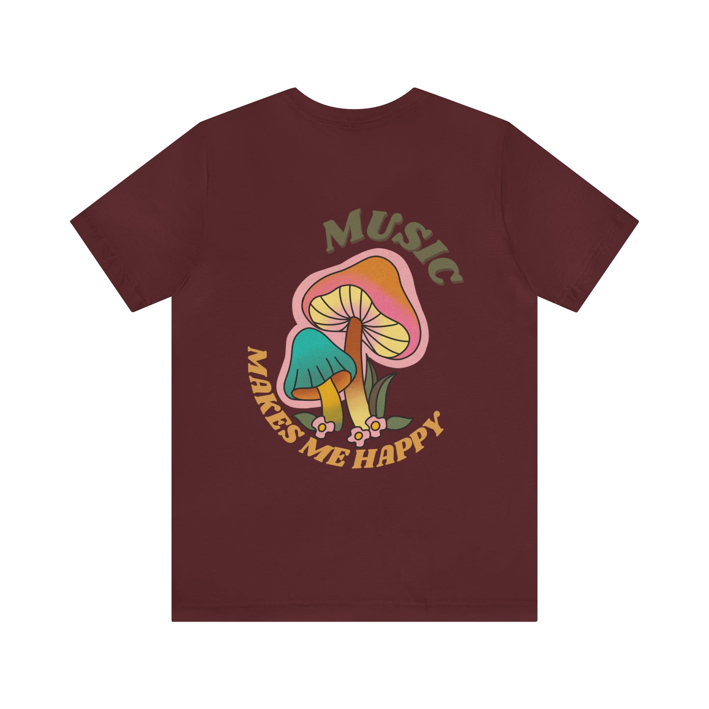 Music Makes Me Happy - Hippy Logo Shirt