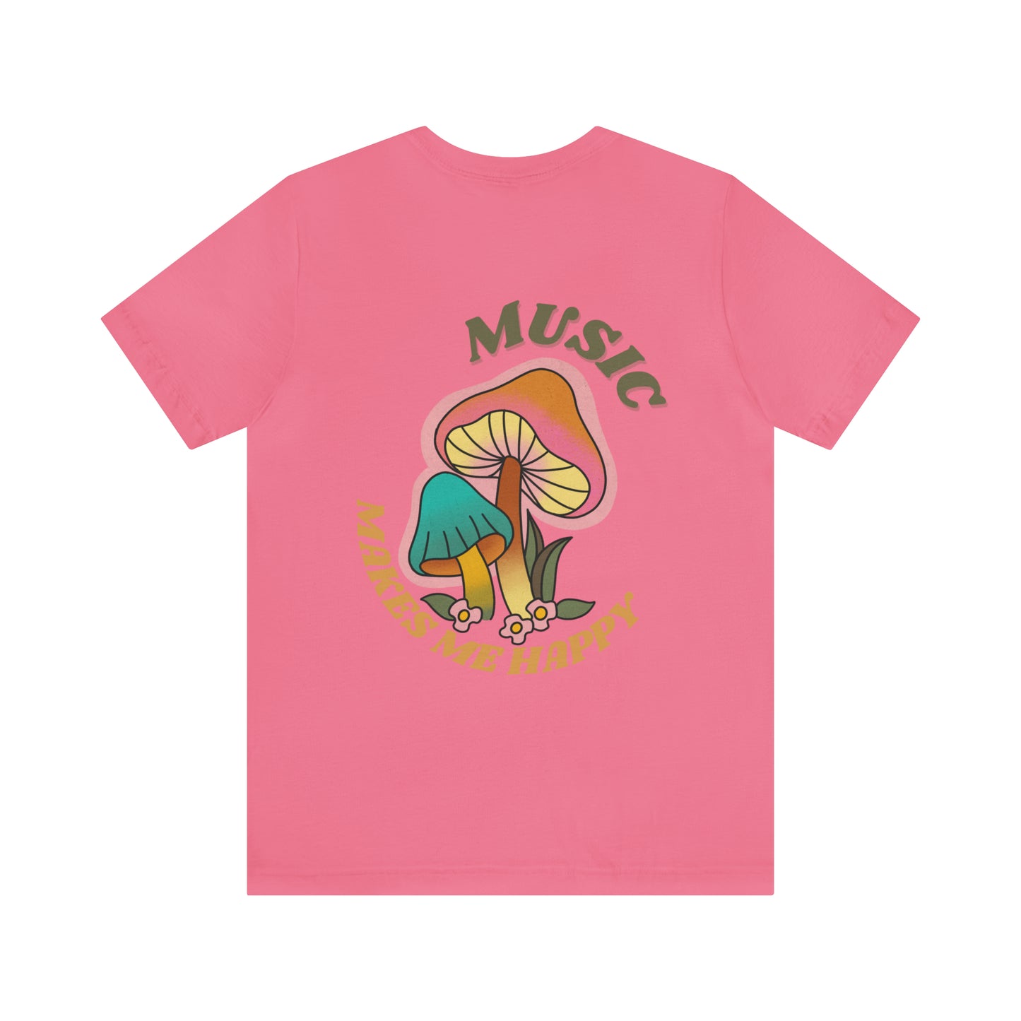 Music Makes Me Happy - Hippy Logo Shirt