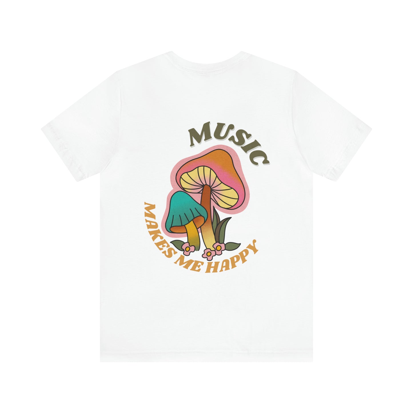 Music Makes Me Happy - Hippy Logo Shirt
