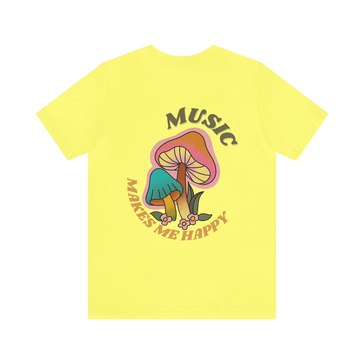 Music Makes Me Happy - Hippy Logo Shirt
