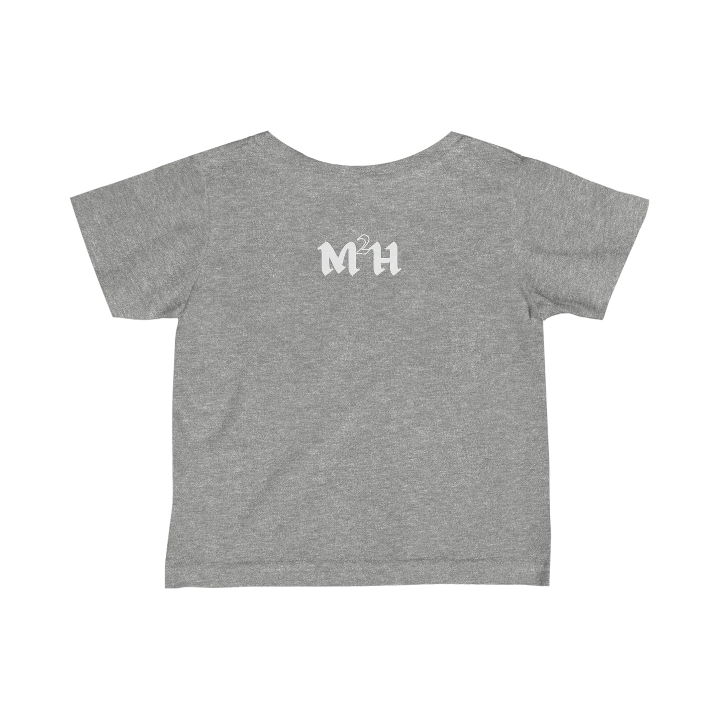 Music Makes Me Happy - Hardcore Logo Infant Fine Jersey Tee