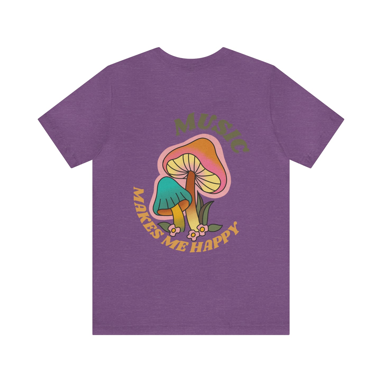 Music Makes Me Happy - Hippy Logo Shirt