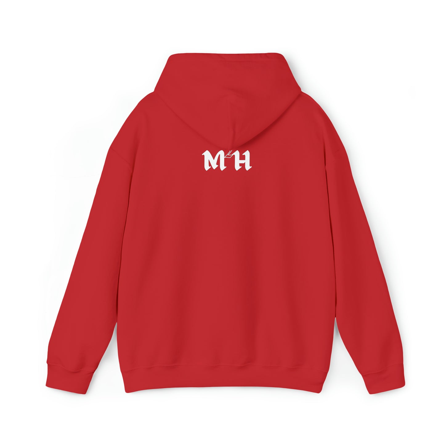 Music Makes Me Happy - Hardcore Logo Unisex Hooded Sweatshirt