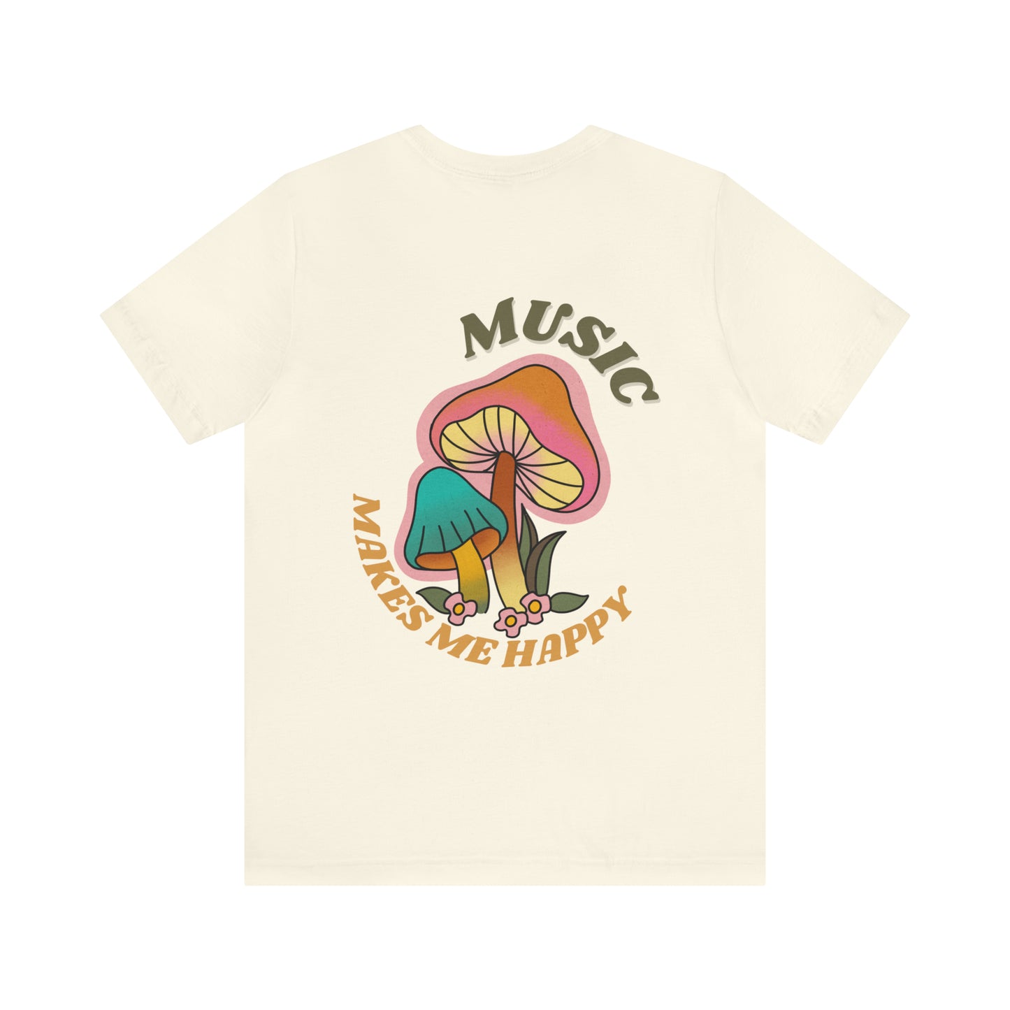 Music Makes Me Happy - Hippy Logo Shirt