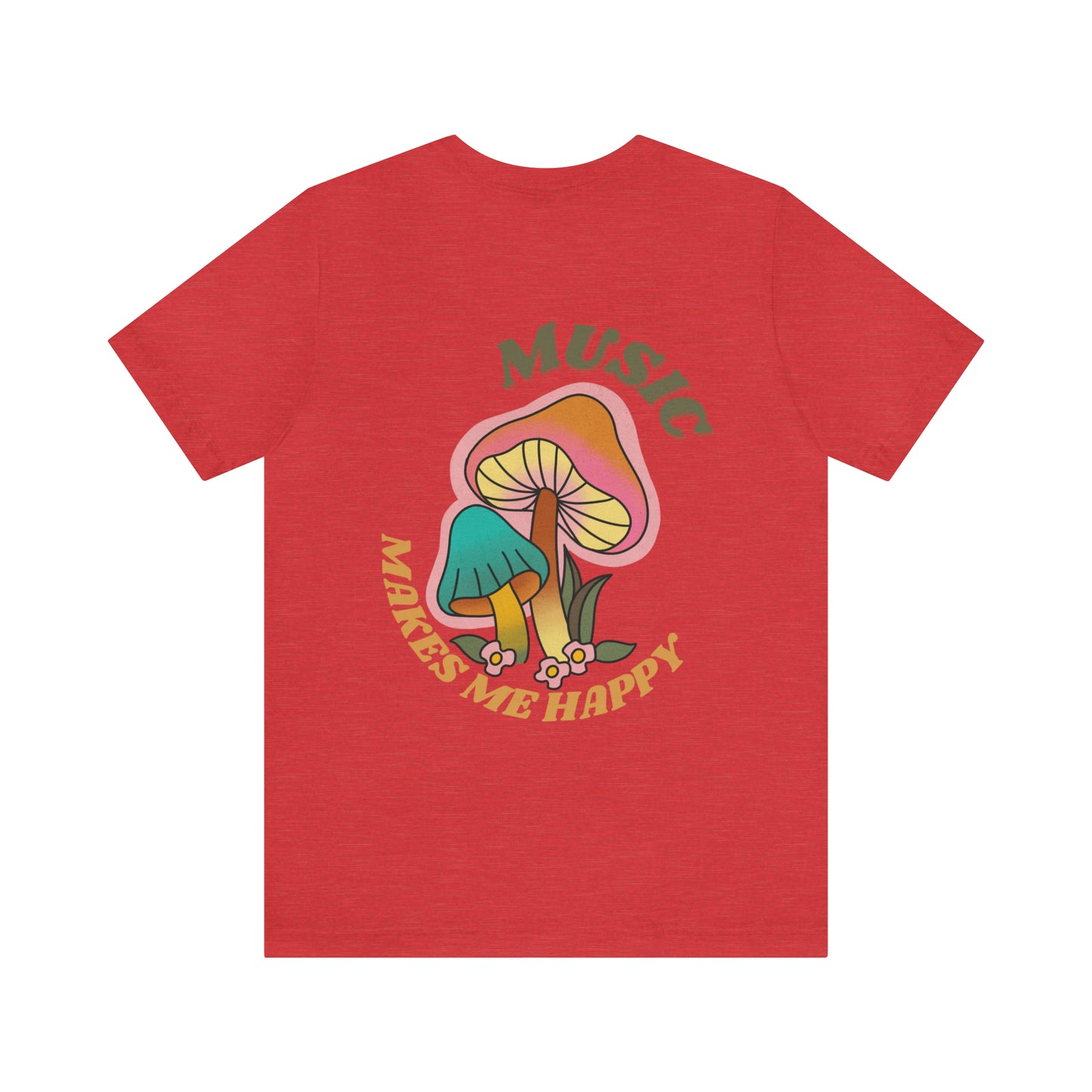 Music Makes Me Happy - Hippy Logo Shirt